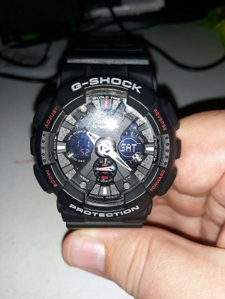 Casio G - Shock 522 Ga - 120 Wrist Watch For Men - Has G - Shock Black Band