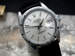 Just 1962 Rolex Oyster Perpetual Date Gents Vintage Watch