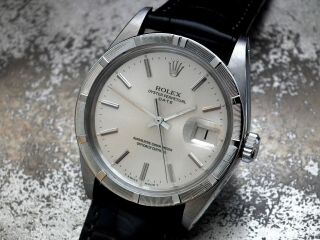 Just 1962 Rolex Oyster Perpetual Date Gents Vintage Watch 4