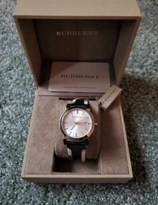 Burberry BU9150 The City Haymarket Check Women ' s Watch 7