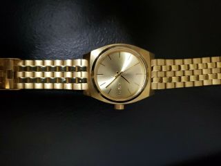 Nixon Time Teller 37mm Ss Watch | All Gold | A045 511 | Authentic (has Wear)