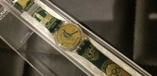 1994 Vintage Swatch Watch GZ136 ATLANTA 1996 OLYMPICS Swiss Quartz 5