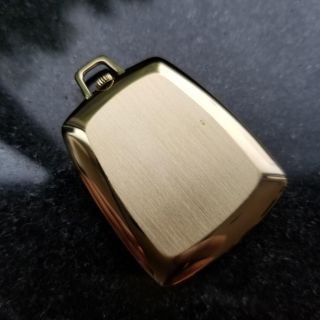 ROLEX Rare Solid 18K Gold Cellini Pocket Watch 3727 Hand - Wind c.  1973 Swiss LV554 9