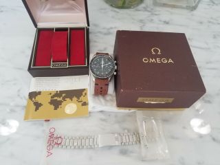 Vintage Omega Speedmaster Professional Moon Watch 145.  022 And Booklet