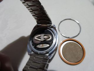 vintage Pulsar Elektronika 1 First Russian USSR Digital Red LED Wrist Watch 0108 4