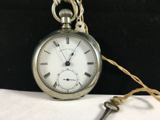 1860 Vintage American Watch Co.  Wm.  Ellery By Waltham - 179318 / 1 60 83 (runs)