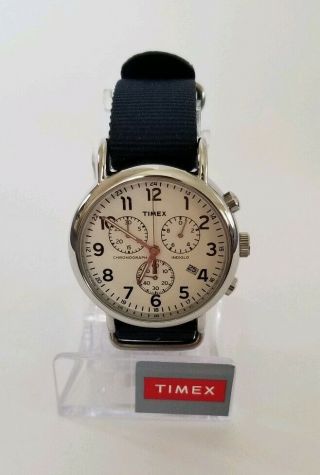 Unisex Timex Twc063800 Weekender Watch Blue Nylon Strap