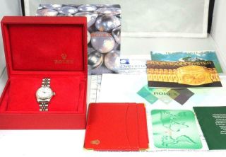 Diamond Dial Ladies Rolex Watch Rolex Oyster Perpetual Date Wristwatch
