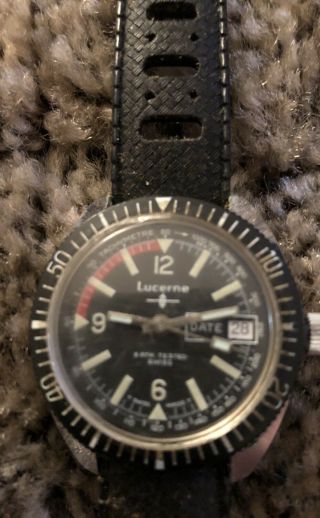 1974 Lucerne Diver’s Watch —