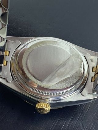 Rolex Datejust Auto 36mm Steel Yellow Gold Mens Jubilee Bracelet Watch 16013 Nr 5