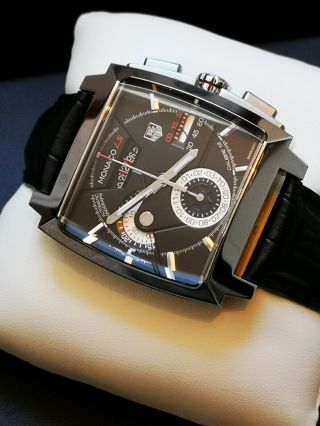 Rare Tag Heuer Monaco Ls Calibre 12 Auto Chronograph Cal2110 Wrist Watch