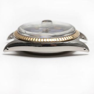 Rolex Datejust ref.  16013 Two Tone Blue Roman Dial automatic men ' s watch $1NR 7