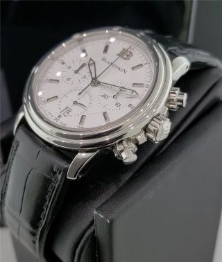 Blancpain Leman Chronograph Stainless Steel 38mm Automatic Ref.  2185 - 1127 - 53B 7