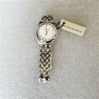 Burberry BU1853 Heritage Women ' s Check Stainless Steel Watch 4