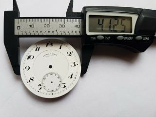 A.  Lange & Söhne Antique Pocket Watch Enamel Dial 41.  25mm