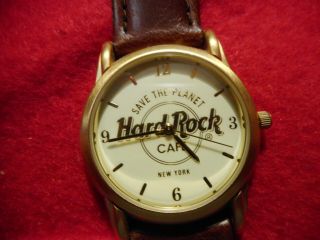 Fossil Hard Rock Cafe,  Save The Planet Watch.  York Battery.