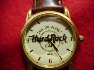 Fossil Hard Rock Cafe,  Save The Planet Watch.  Maui Battery.
