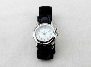 Illuminated Wrist Watch,  Ticking Second Hand,  Quartz,  Easy On/Off Band L4470 3
