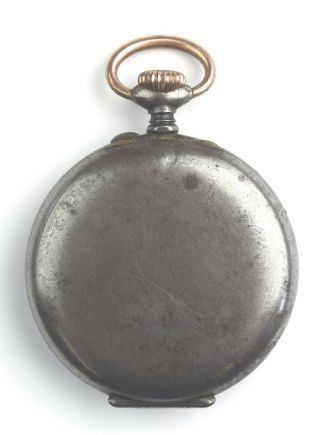 1921 Antique SIlver Case Longines Pocket Watch - 12 - MT 42mm 7