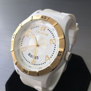 Mens Hugo Boss Designer Watch 1502249 Gold White Dial Round Date