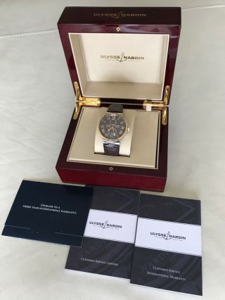 Ulysse Nardin Maxi Marine Chronometer 43mm Mens Watch,  Swiss Made Watch