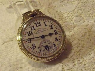 Vintage Hamilton " Railway Special " 992 B 21 Jewel Pocket Watch.  Size 16s