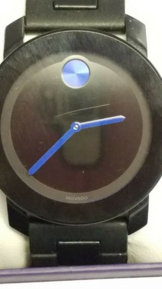 Movado Bold Mb.  01.  1.  29.  6015 Museum Dial Stainless Men 