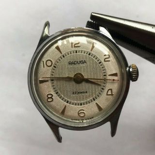 Raduga Rainbow (vostok) Soviet Mechanical Wristwatch Very Rare The Export Version