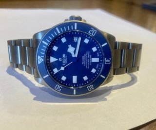 Tudor Pelagos Blue Titanium 500m Dive Watch