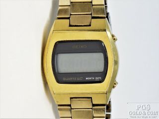 4 Vintage LED Watches Timeband Pulsar Seiko Repair 16031 2