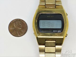 4 Vintage LED Watches Timeband Pulsar Seiko Repair 16031 5