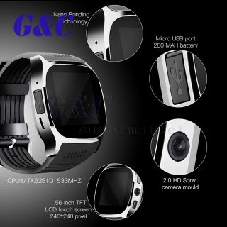 1.  54 inch Bluetooth smart watch SIM mobile phone companion for Samsung Huawei 4