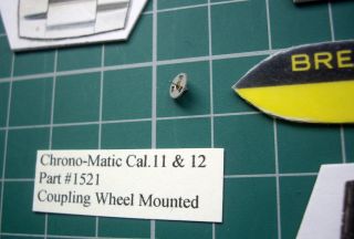 1521 Coupling Wheel Mounted 1970s Chrono - Matic Breitling Heuer Cal 11 12 14 3
