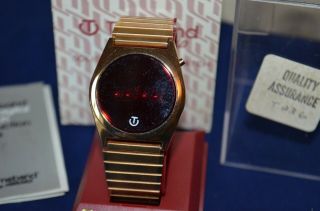 Vintage Timeband LED Watch w/box FAIRCHILD 3