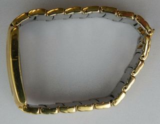 Mens Rotary quartz gold plated bracelet watch date.  PO 01523.  Ref 10843 - batt uc364 3