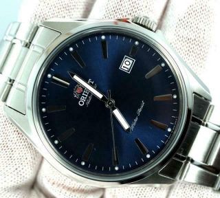 Orient Stainless Steel Automatic 42mm Date Watch Fer2d003b0