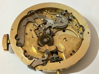 ANTIQUE AUDEMARS FRERES QUARTER REPEATER CHRONOGRAPH MOVEMENT WITH DIAL & HANDS 7