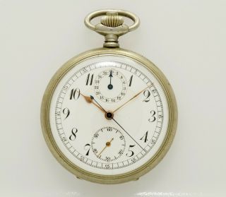51mm Swiss Chronograph Antique Of Pocket Watch Watch,  And Looks Great