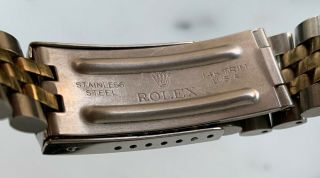 1972 Vintage Rolex DateJust GOLD & Steel Thunderbird ref.  1625 7