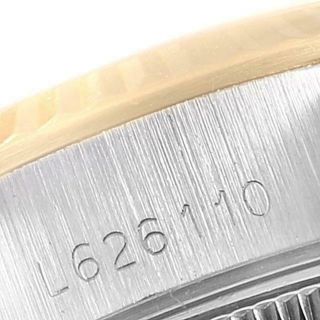 Rolex Datejust Steel Yellow Gold White Dial Ladies Watch 69173 6