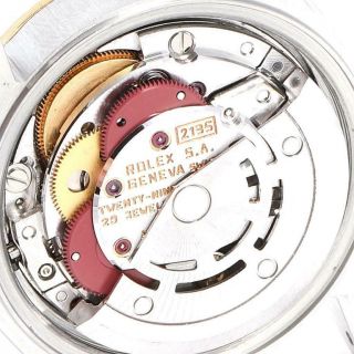 Rolex Datejust Steel Yellow Gold White Dial Ladies Watch 69173 8
