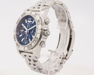Pre - Owned Breitling Stainless Steel Chronomat 01 Ref.  AB0110 w/ Box 5
