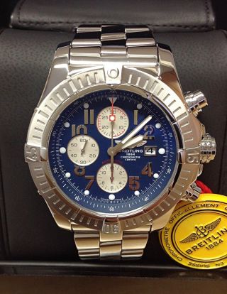 Breitling Avenger A13370 Blue Dial Serviced by Breitling 2