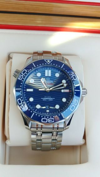 Omega Seamaster Professional Diver 300m 42mm Blue Wave Master Chronometer