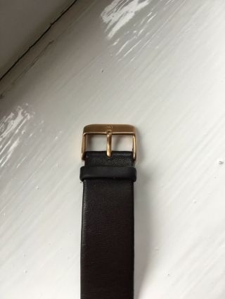 Accurist Men ' s Analogue Classic Quartz Watch with Leather Strap 7094 3