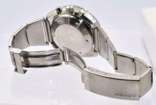 Rare Men ' s Over Sized Movado Datron HS - 360 Pilot Automatic Chronograph Watch 4