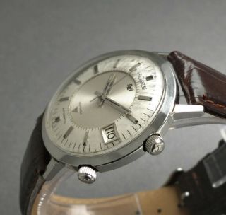JAEGER LECOULTRE JUMBO AUTOMATIC MEMOVOX Wrist Alarm Gents Watch 1970 6