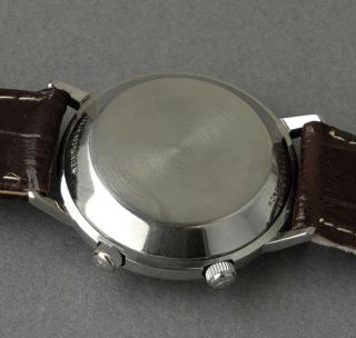 JAEGER LECOULTRE JUMBO AUTOMATIC MEMOVOX Wrist Alarm Gents Watch 1970 7
