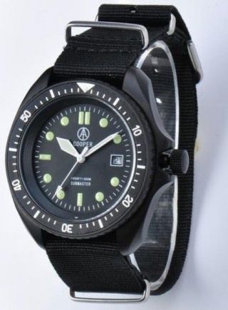 Cooper Submaster Pvd Sas Sbs Military Divers Vintage Watch Nos