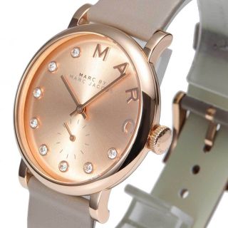 Marc By Marc Jacobs Ladies Watch Baker Rose Gold Grey Stainless MBM1400 3